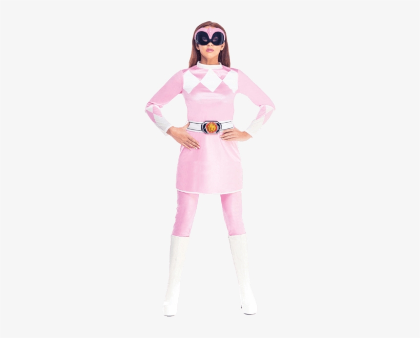 Pink Power Ranger - Woman Fancy Dress Power Ranger, transparent png download