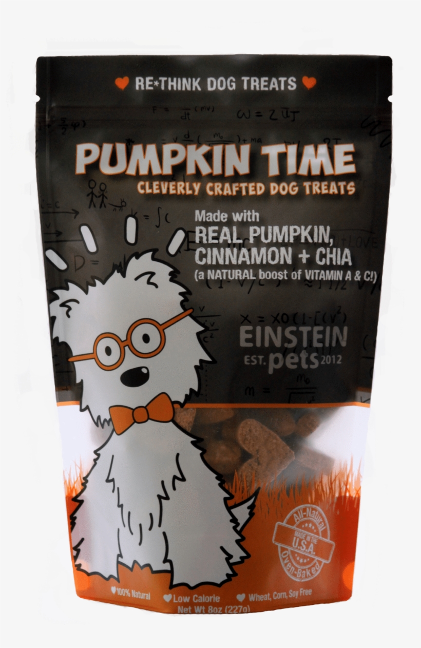 Einstein Pets Einstein Pumpkin Time 2oz Dog Treats, transparent png download