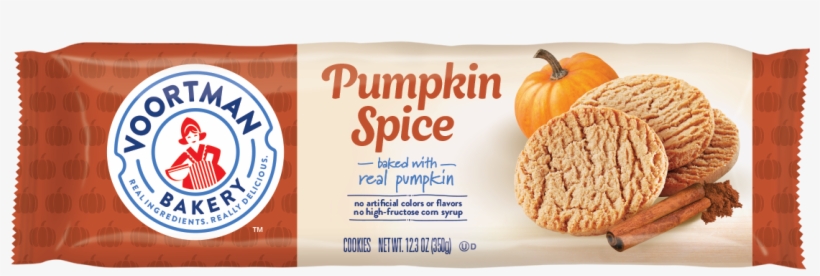 Voortman Cookies Pumpkin Us - Voortman Wafers, Peanut Butter - 14.1 Oz, transparent png download
