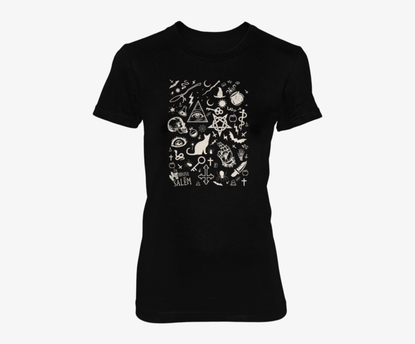 Elements Of Witchcraft Inspired By Wicca - T-shirt, transparent png download
