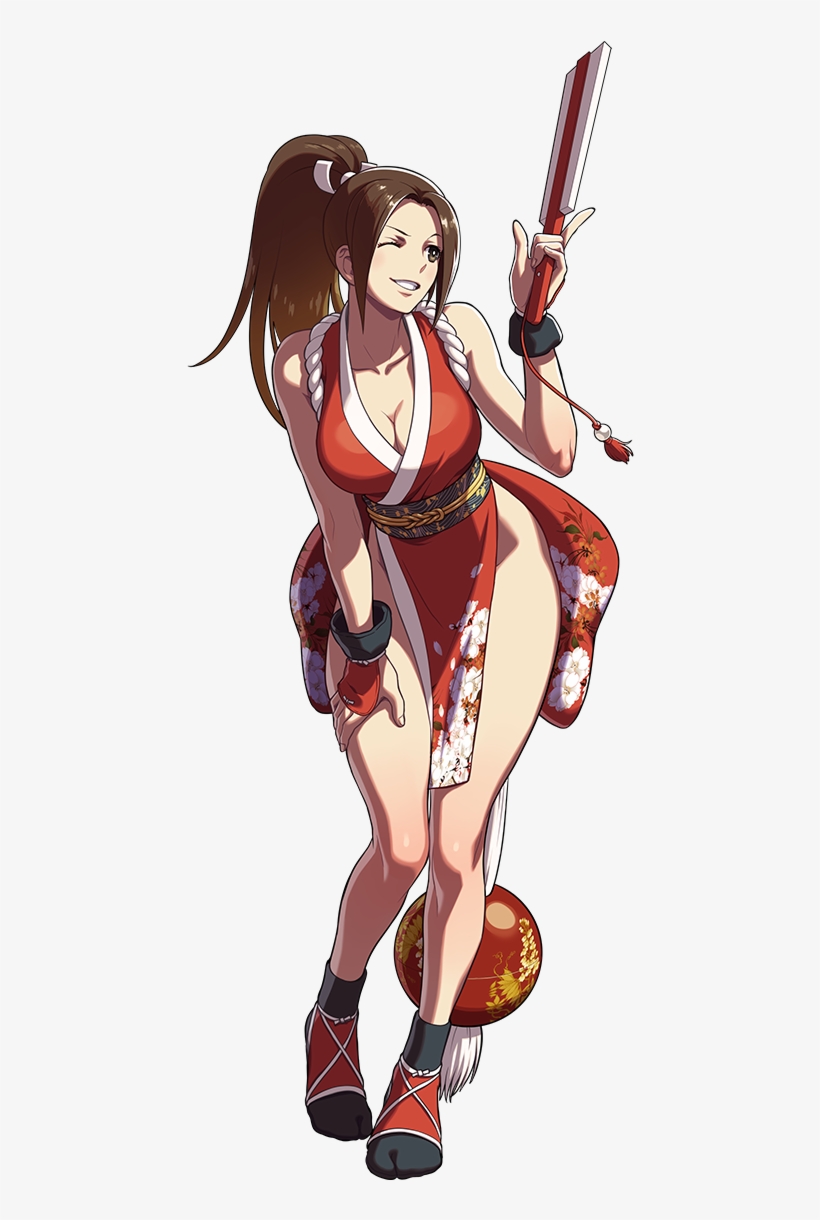 "mai Shiranui Has Appeared Dance Through The Sky " - Snk Heroines Tag Team Frenzy Artwork, transparent png download