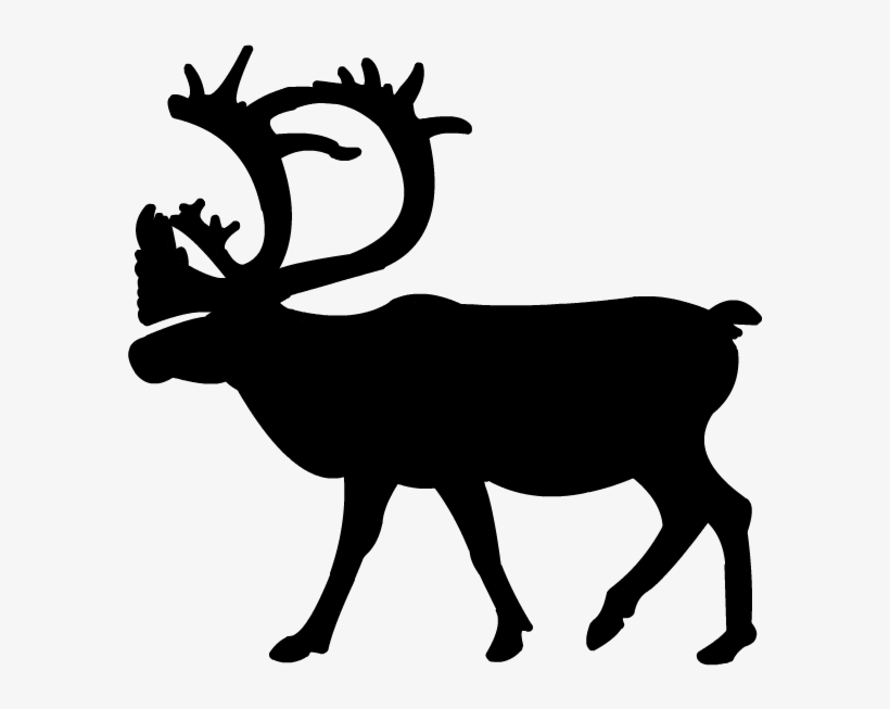 Caribou Silhouette Clip Art, transparent png download