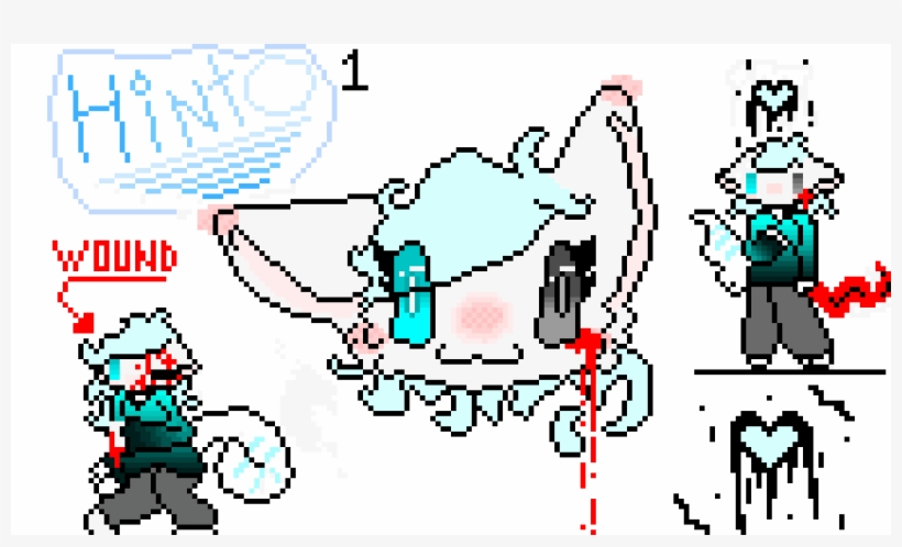 My Sprite Version Of My Oc, Hinto Mai~ - Pixel Art, transparent png download