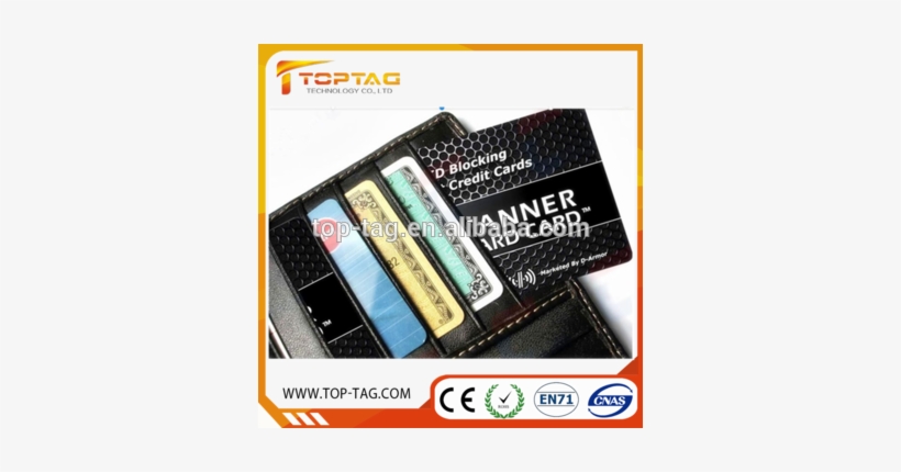Wallet Using Rfid Blocking Card / Visa Credit Card - D-armor Rfid Wallet Blocking Card Protector, 2-cards, transparent png download