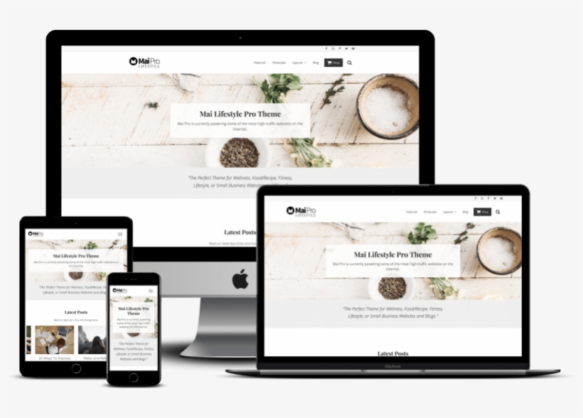 Mai Lifestyle Bundle - Website, transparent png download