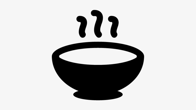 Hot Soup Bowl - Soup Bowl Icon Vector, transparent png download