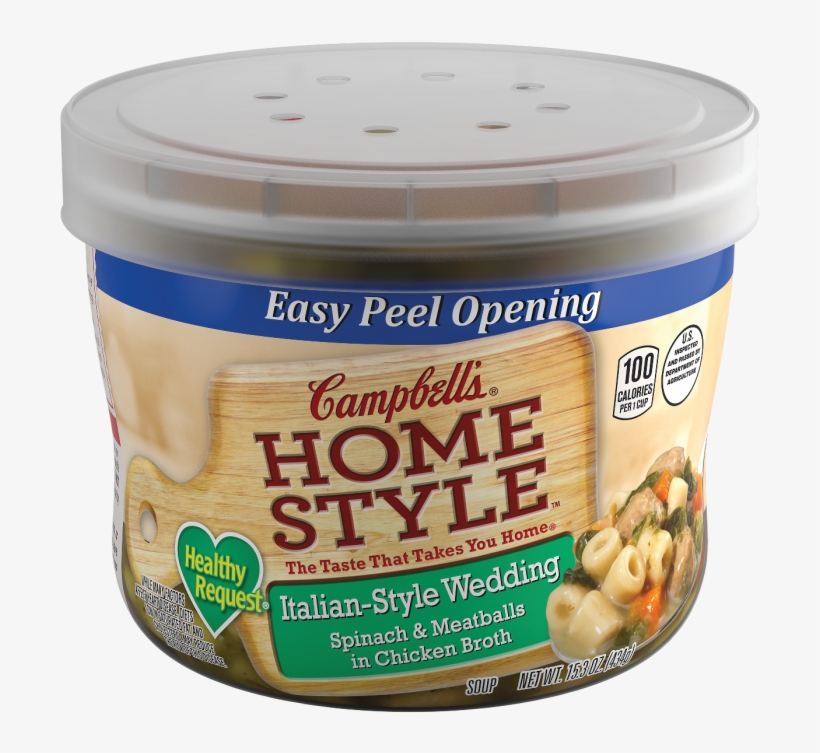 Campbell's® Homestyle Healthy Request® Italian-style - Campbell's Homestyle Soup, Creamy Gouda Bisque With, transparent png download