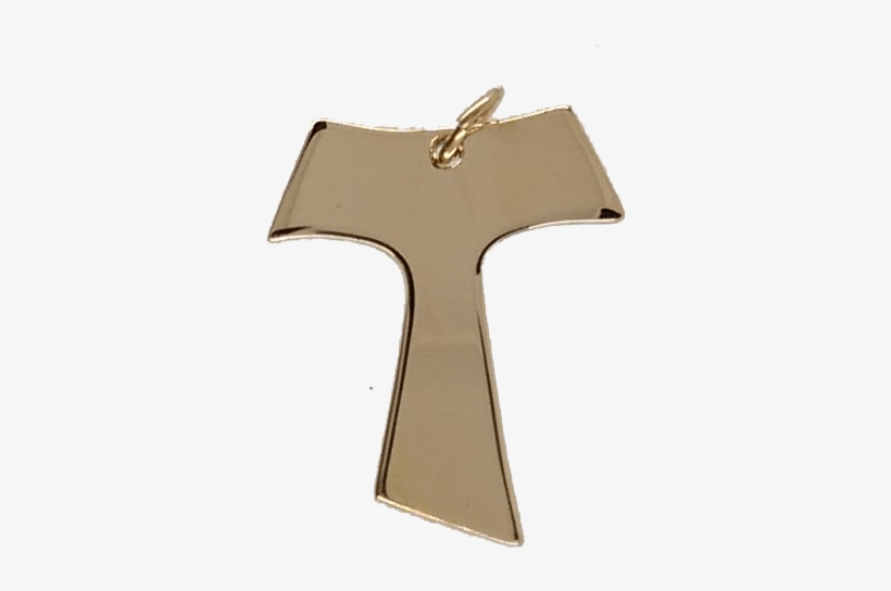 Bliss 14kt Gold Filled Tau Cross Pendant, transparent png download