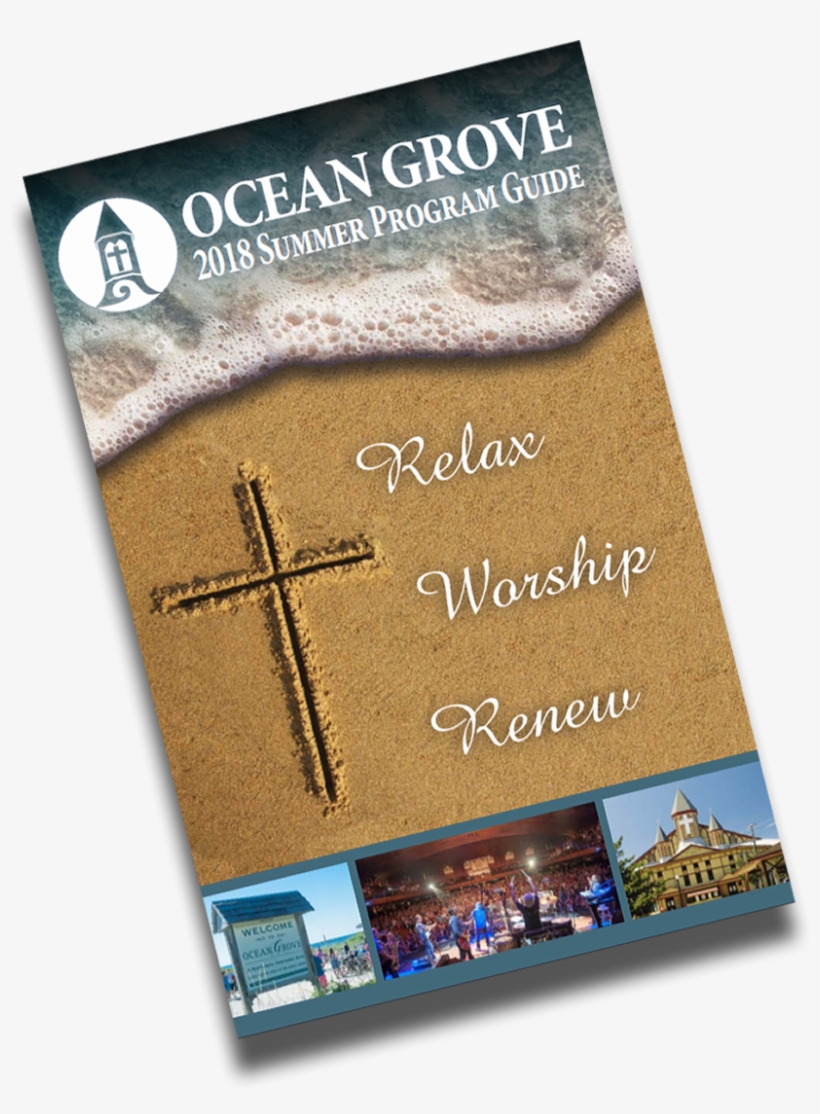 2018 Program Guide Tipped - Ocean Grove, transparent png download