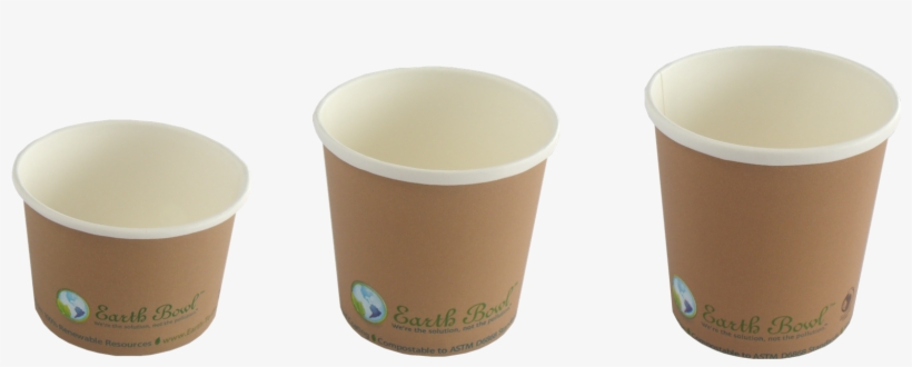 Earth Bowls™ And Matching Lids Are Bpi-certified Compostable* - Cup, transparent png download