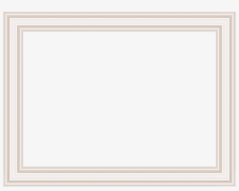Frame White Antique Cream Eggshell Ghost Ivory Oyster - Photobucket, transparent png download