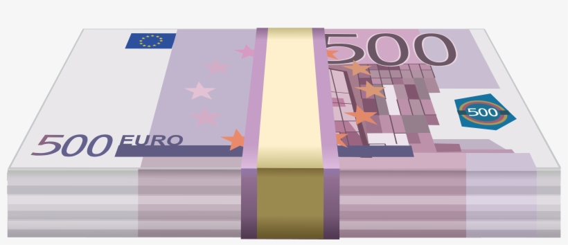 Wad Of Euros Png Clipart - Euros Png, transparent png download