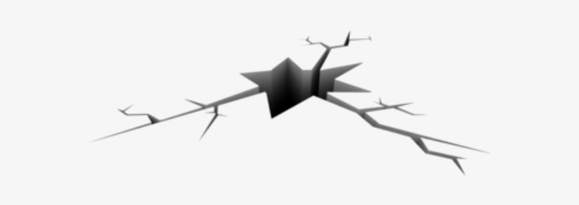 Hole Cracked Cracking Cracks Ground - Hole In The Ground Png, transparent png download