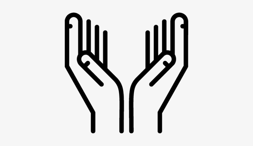 Prayer - Hand Praying Vector Png, transparent png download