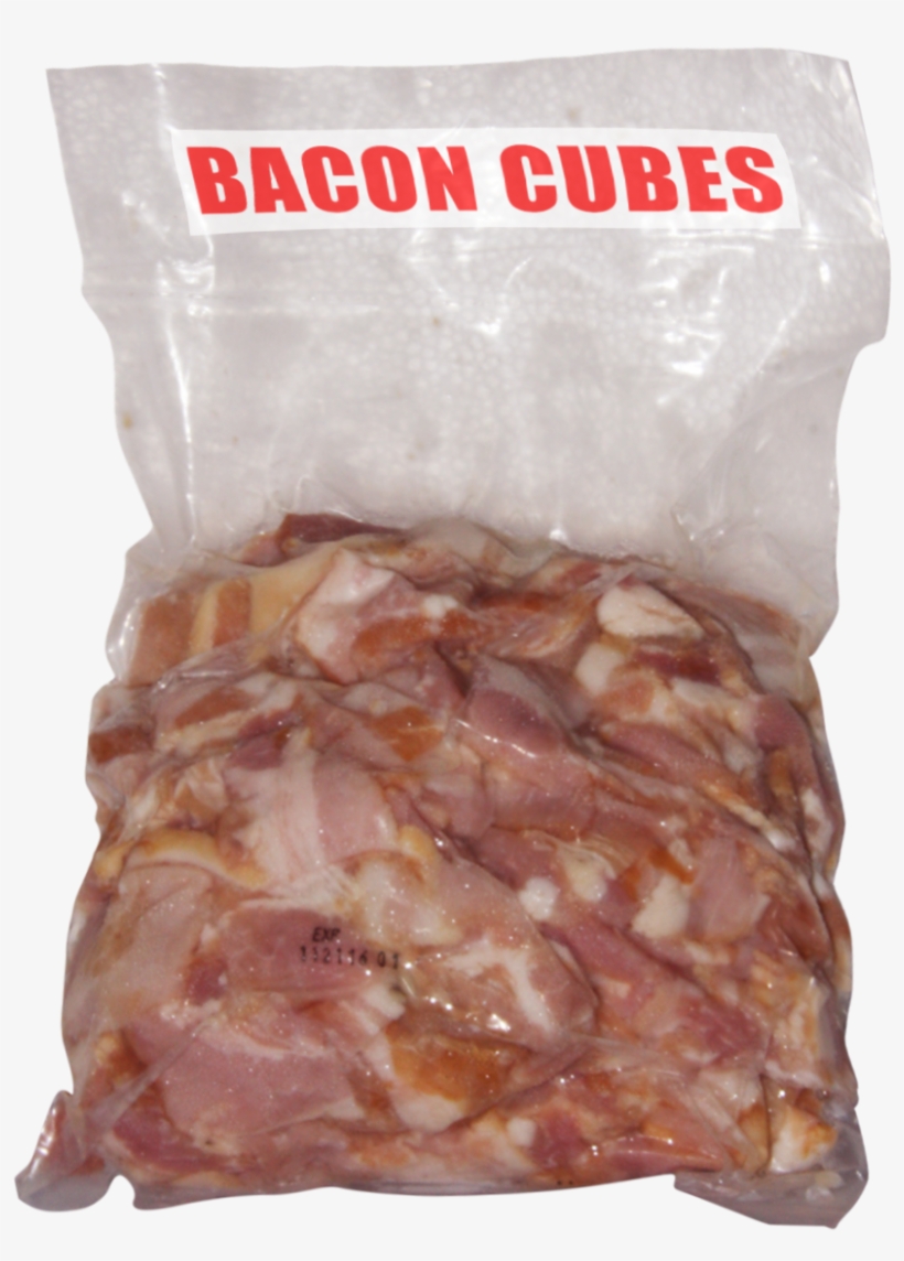 Bacon Cubes 1kg - Bacon, transparent png download
