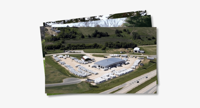 Dealership Arial View - Car Dealership, transparent png download