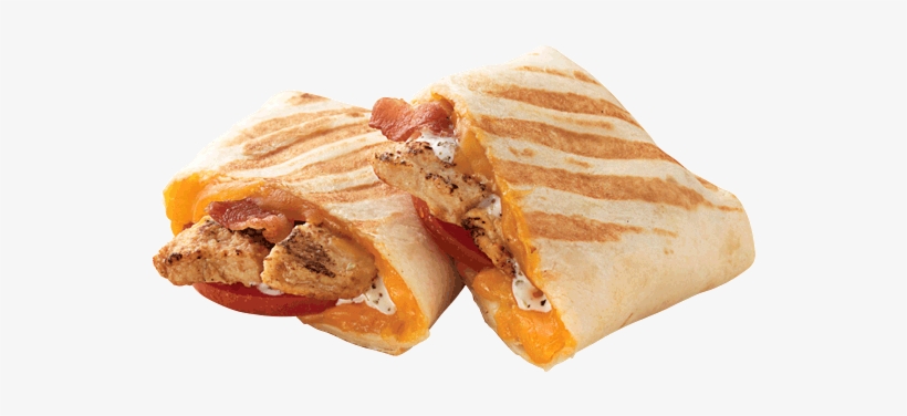 Cheddar, Bacon, Ranch, Chicken Grilled Wrap - Wrap, transparent png download