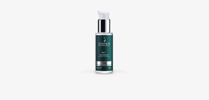 System Professional System Man Hair & Beard Oil - Man, transparent png download
