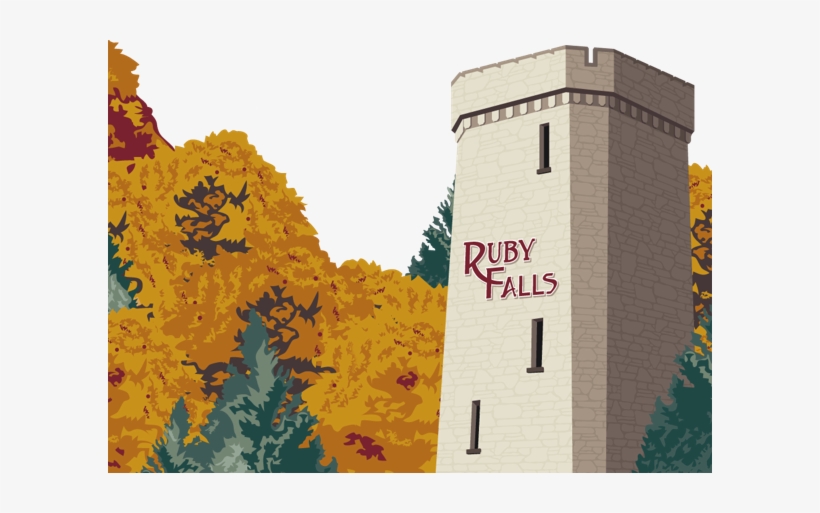 Aerial Adventure - Ruby Falls, transparent png download