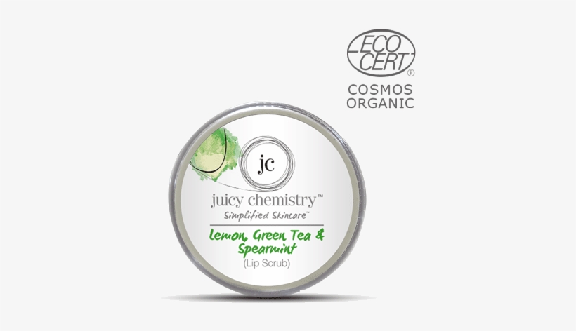 Buy Juicy Chemistry Lip Butter Lemon, Green Tea & Spearmint - Skin Care, transparent png download