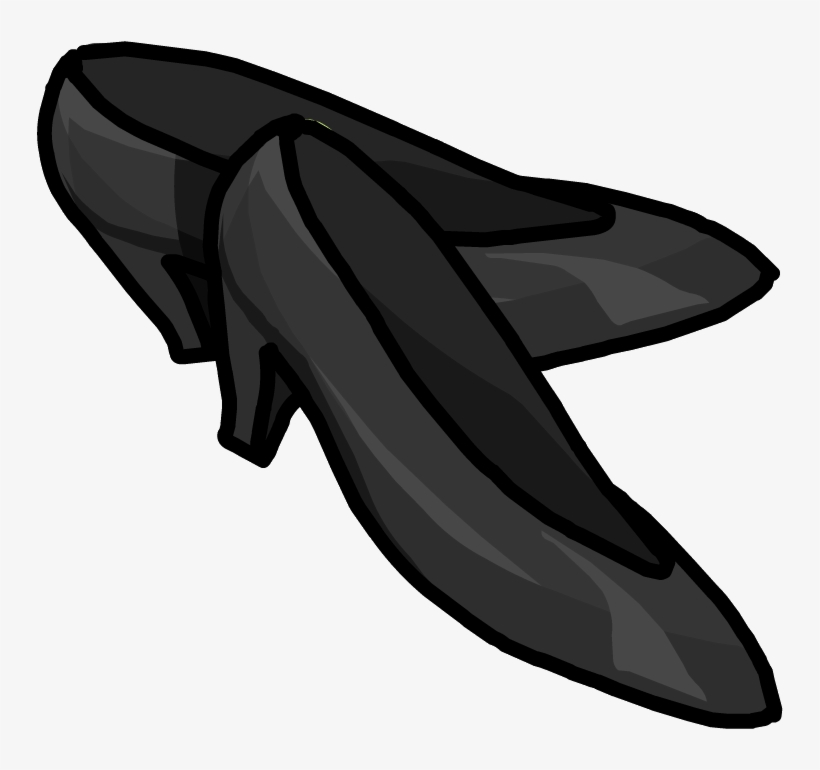 Jet Stilettos - Club Penguin Stilettos, transparent png download