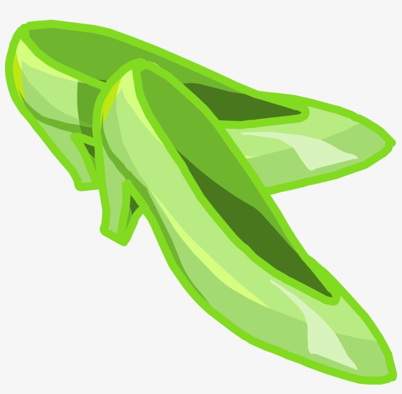 Jade Stilettos For Infobox - High Heels Club Penguin, transparent png download