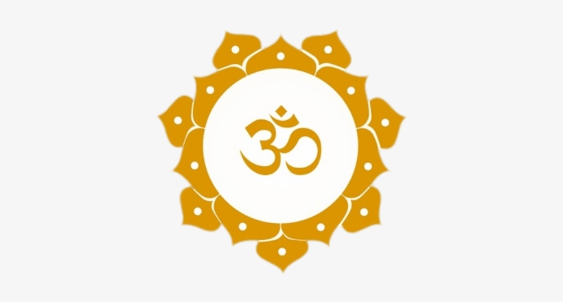 mantra om in golden lotus flower om symbol png image transparent png free download on seekpng golden lotus flower om symbol png