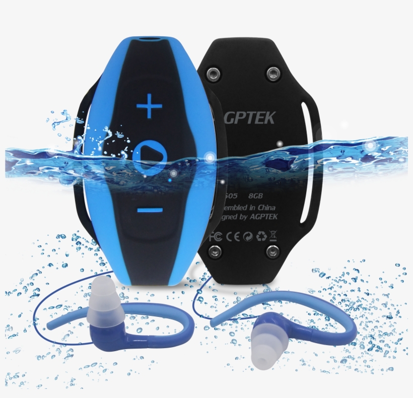 Agptek 8gb Ipx8 Waterproof Mp3 Player 