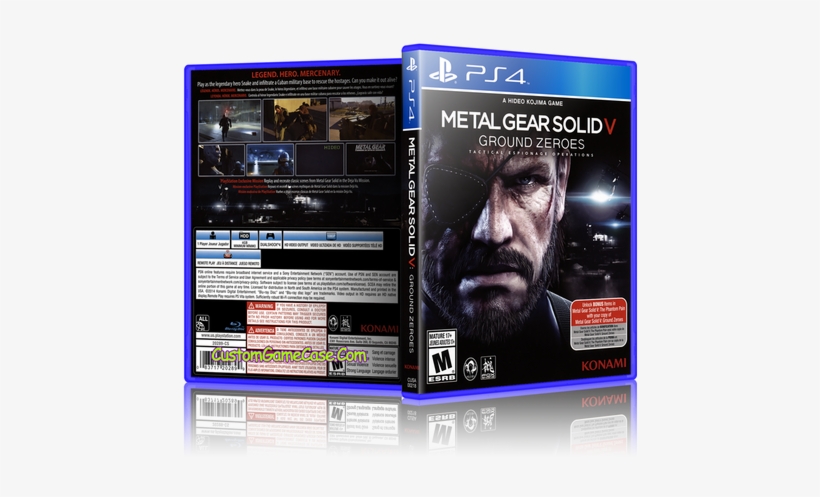 Metal Gear Solid V Ground Zeroes - Pre-owned Metal Gear Solid V: Ground Zeroes For Sony, transparent png download