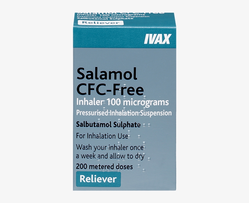 Salbutamol Inhaler Is Also Used To Treat Conditions - Cosmetics, transparent png download