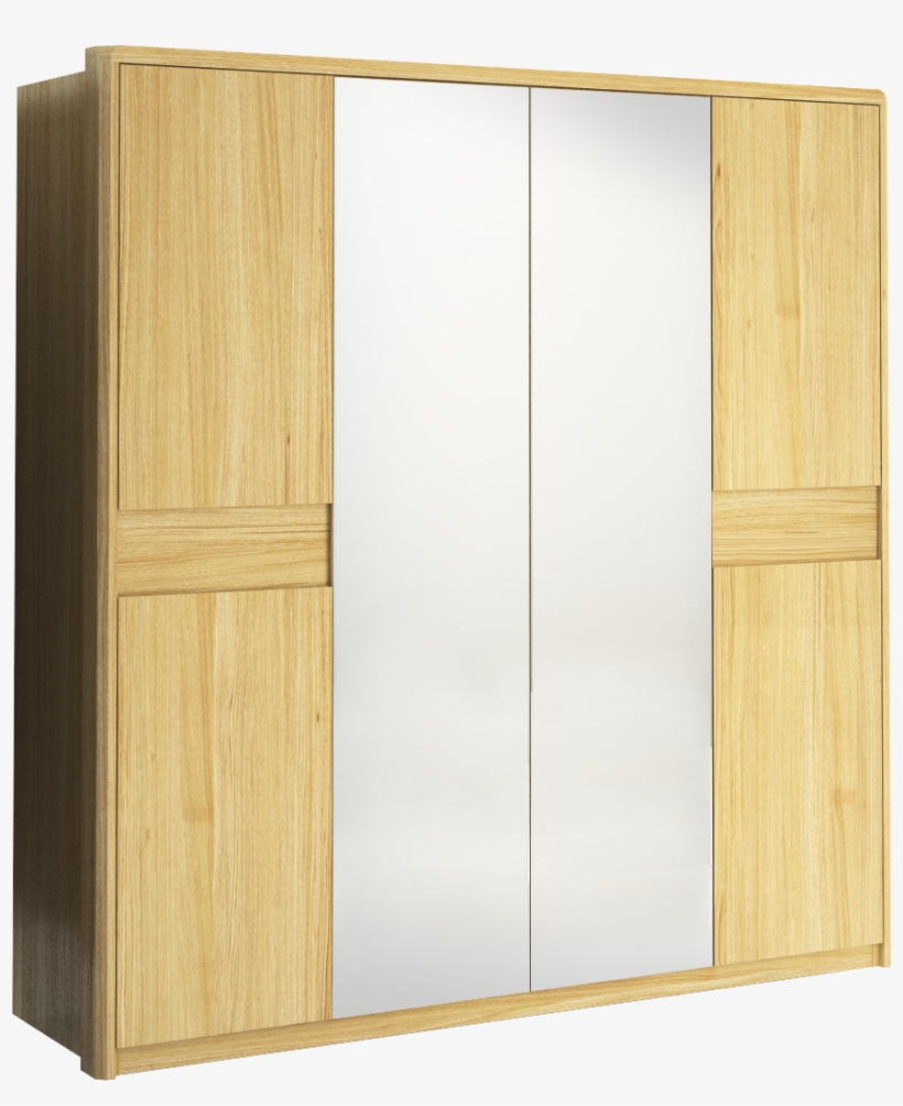 Joy 4 Door Wardrobe - Wardrobe, transparent png download