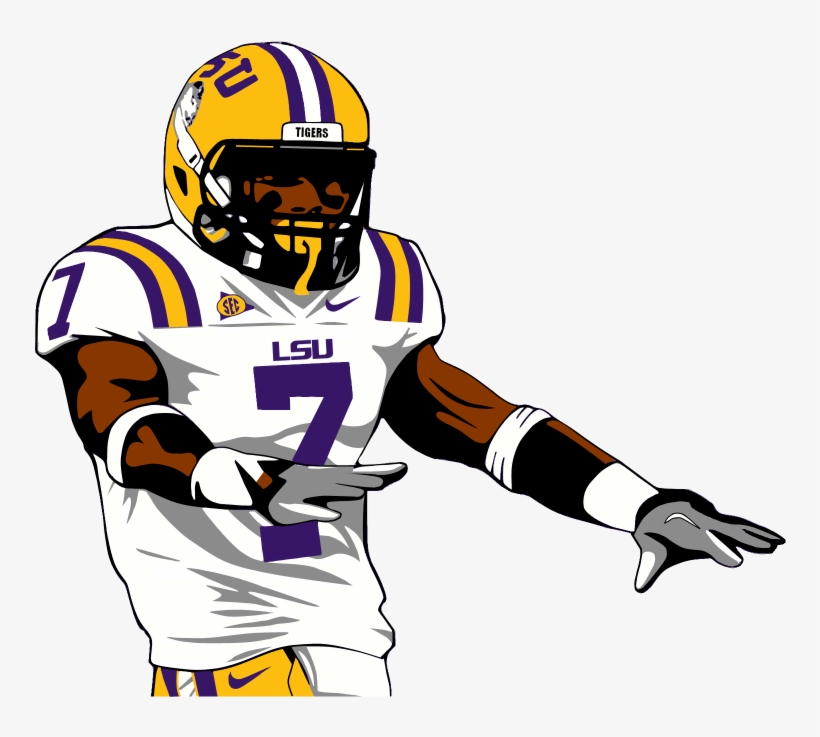 Mathieu Vector Photo Mathieu Vector - Tyrann Mathieu Edits Lsu, transparent png download