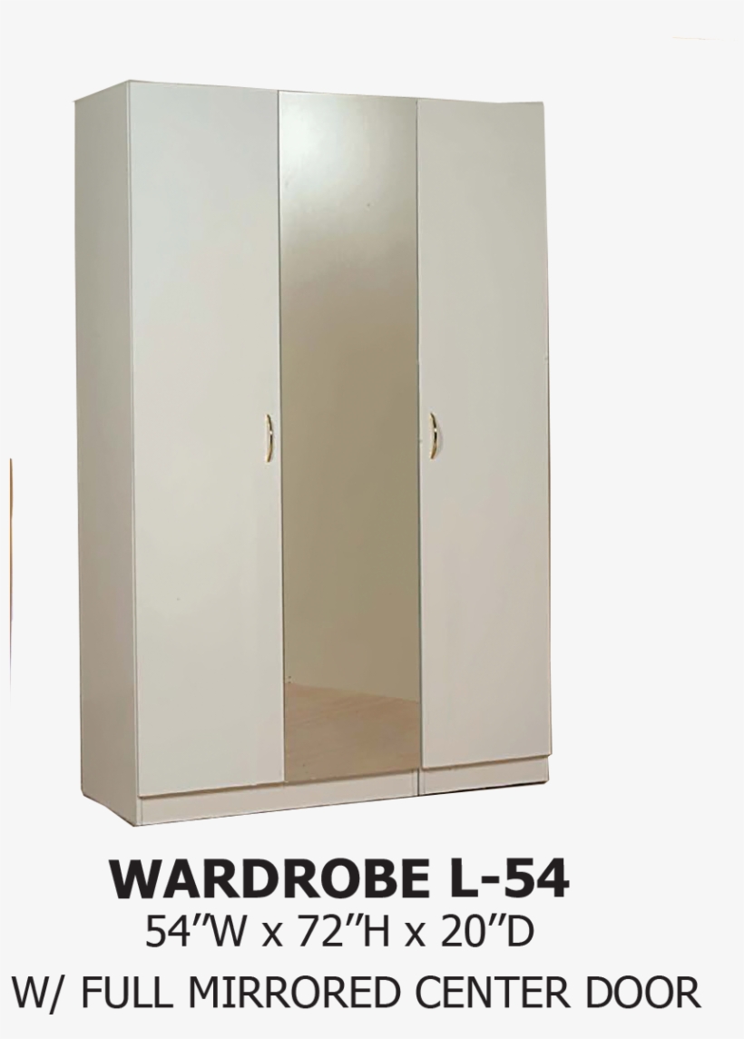 Wardrobe L-54 - Banda Unisom, transparent png download