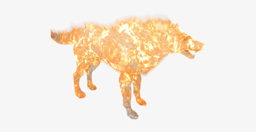 En Creature Elemental Wolf - Wolf, transparent png download