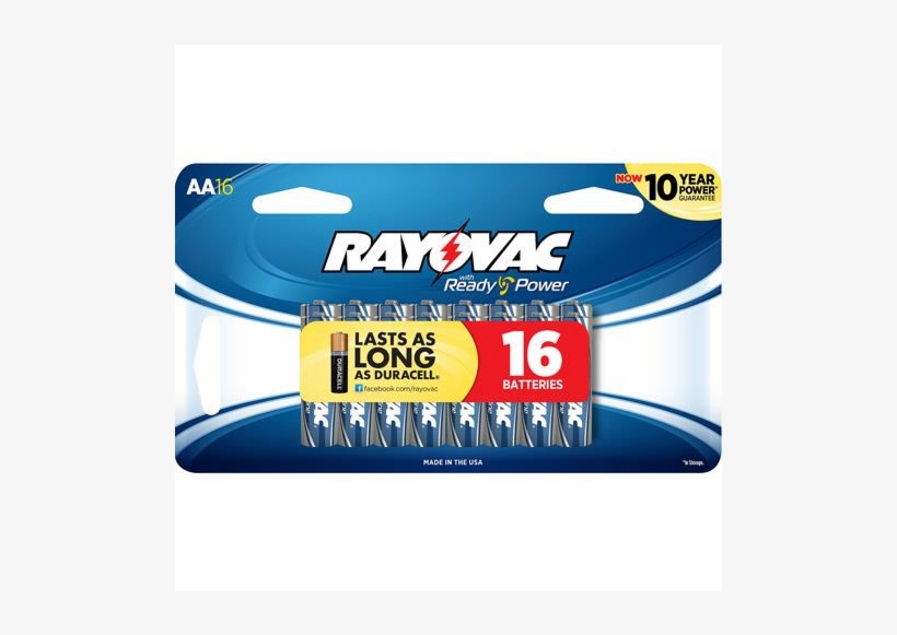Auction - Alkaline Aa Battery, 16 Pack, transparent png download