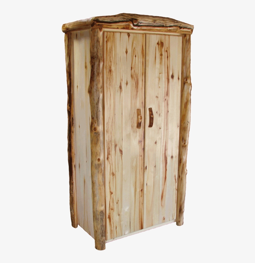 Aspen Log Full Door Wardrobe - Wardrobe, transparent png download