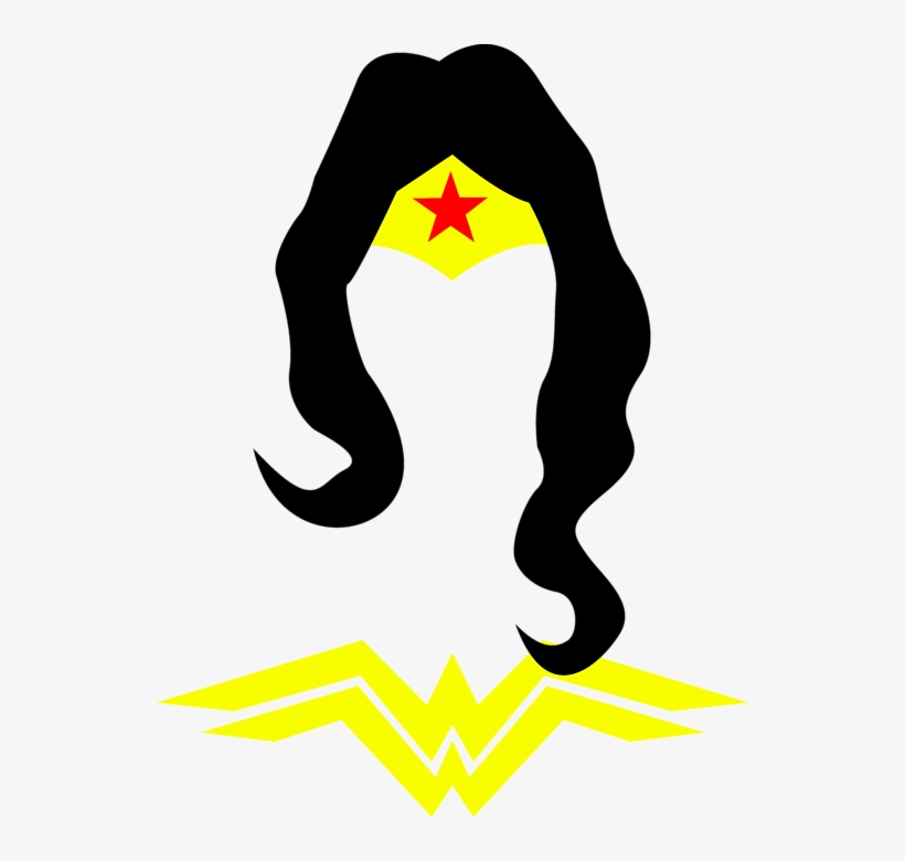 Click And Drag To Re-position The Image, If Desired - Wonder Woman Minimaliste, transparent png download