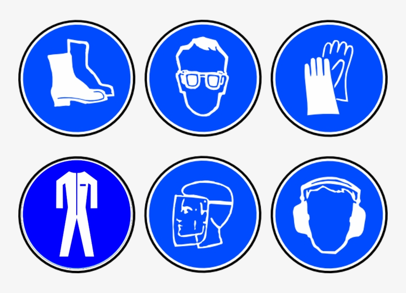 Personal Protective Equipment In The Laboratory Hot Work Ppe Signage