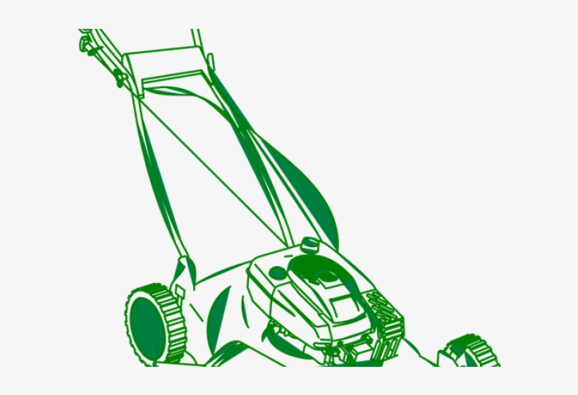 Grass Clipart Lawn Mower - Lawn Mower, transparent png download