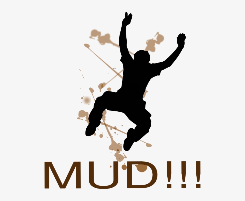 Mud Cliparts - Jumping In Mud Clipart, transparent png download