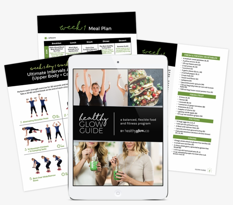 Ebook Mockup Spread - Fitness Ebook Mockup, transparent png download