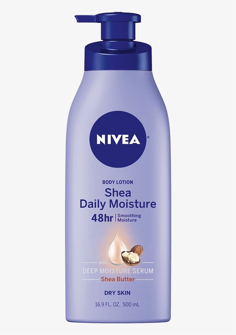 Shea Daily Moisture Body Lotion - Nivea Body Lotion Vanilla, transparent png download