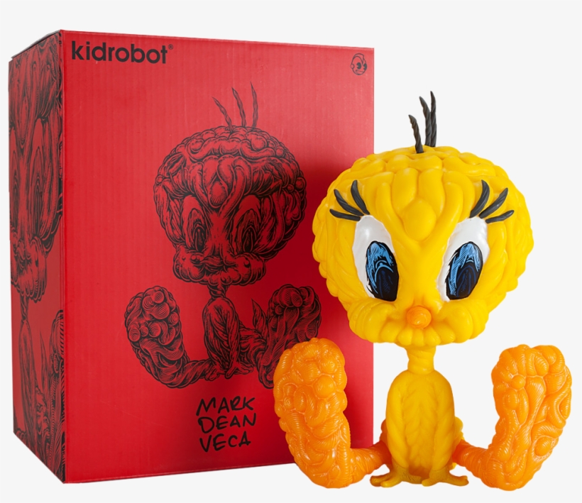 Looney - Looney Tunes Tweety Bird Mark Dean Veca Vinyl Figure, transparent png download