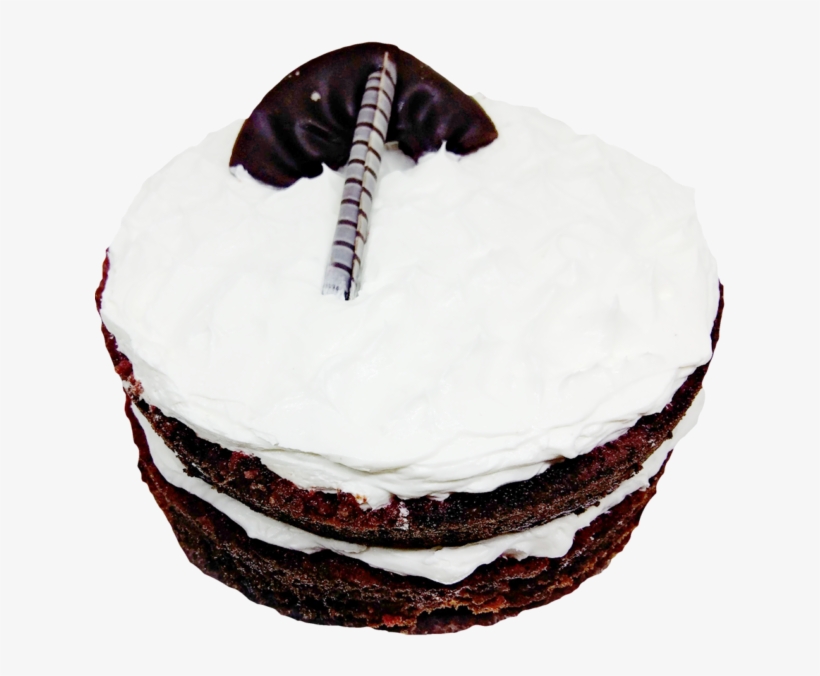 A Yummy Cake Which Is A Blend Of Chocolate And Red - Chocolate, transparent png download