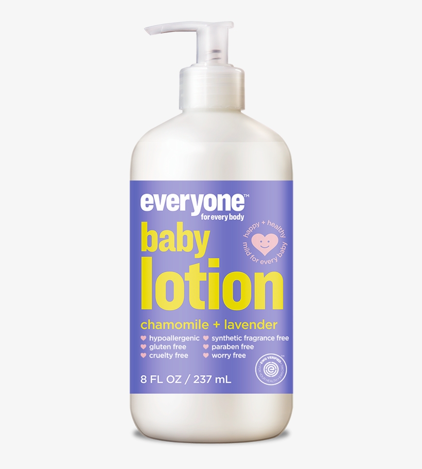 Everyone Baby Chamomile Lavender Lotion - Eo Everyone Baby Lotion, transparent png download