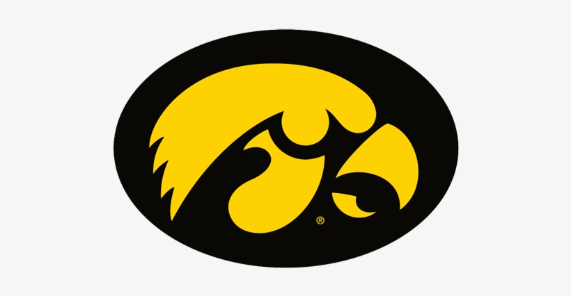 Iowa Hawkeyes - Iowa Hawkeyes Football Symbol, transparent png download