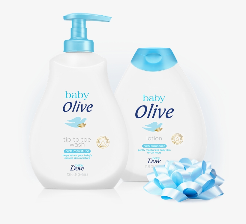 Personalized Baby Dove Soap & Lotion Bottles Are The - Infant, transparent png download