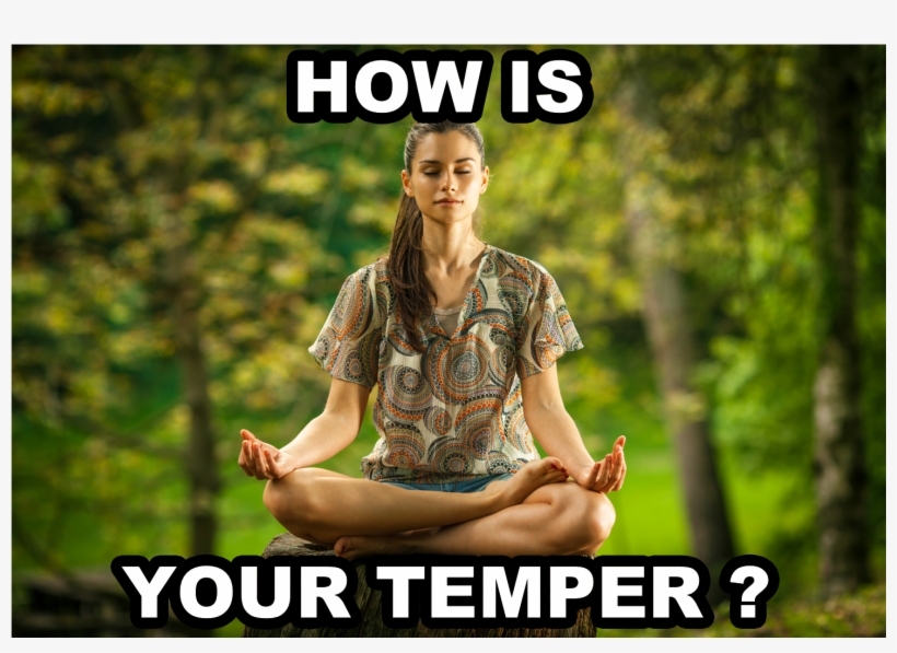 How's Your Temper Question - Ease Tension On Jaw, transparent png download