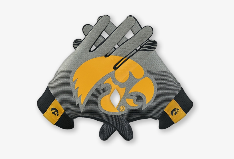 Gameday - Iowa Hawkeye Stadium Gloves, transparent png download
