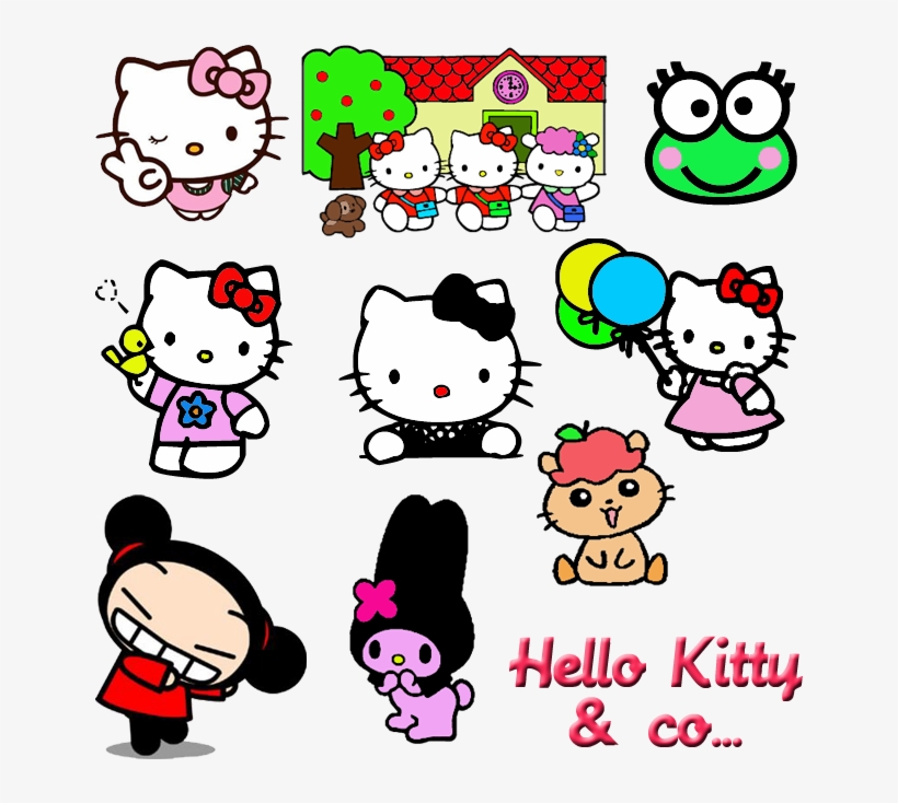 Hello Kitty &co - Cartoon PNG Image | Transparent PNG Free Download on ...